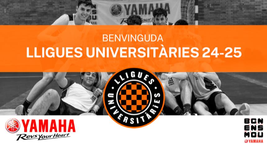 Benvinguts a les Lligues Universitàries de Barcelona 2024-2025!
